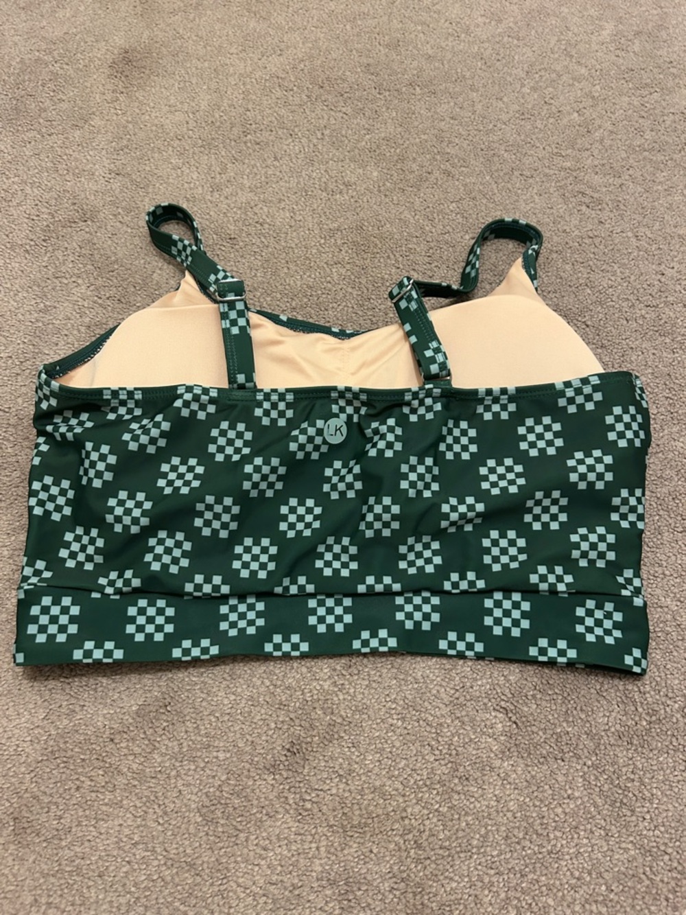 NWT Livy&Kate Bayside Top in Check Mate and Mid Rise Bottoms in Daisy Sunrise - Picture 3 of 11
